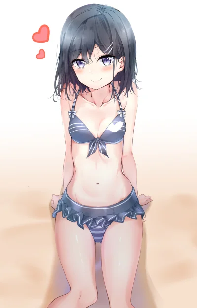 l.....f - #randomanimeshit #masamunekunnorevenge #akiadagaki #swimsuit #anime #pixiv ...