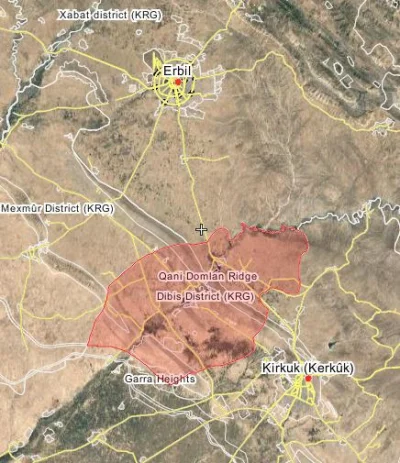 TenebrosuS - ISIS miała odciąć drogę z Irbil do Kirkuku. 

#bitwaomosul #mosul #ira...