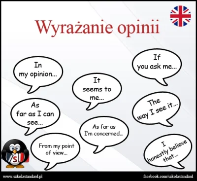 PalNick - #szkolastandard

Żeby nie powtarzać "I think that..." do granic wytrzymał...