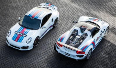 M.....a - @AgneloMirande: Przecież Porsche w "Martini Racing Edition" to nic dziwnego...