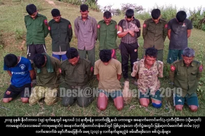 K.....e - 13 Żołnierzy Armii Mjanmy poddało się żołnierzom Arakan Army.

https://en...