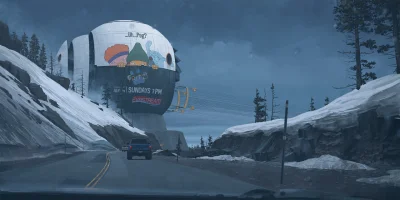 L.....t - #digitalpainting #simonstalenhag #scifiart