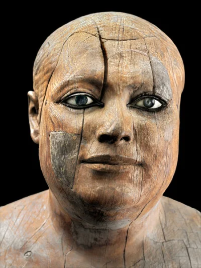 myrmekochoria - Pomnik skryby i kapłana Kaapera, Egipt 2494-2345 rok przed naszą erą....