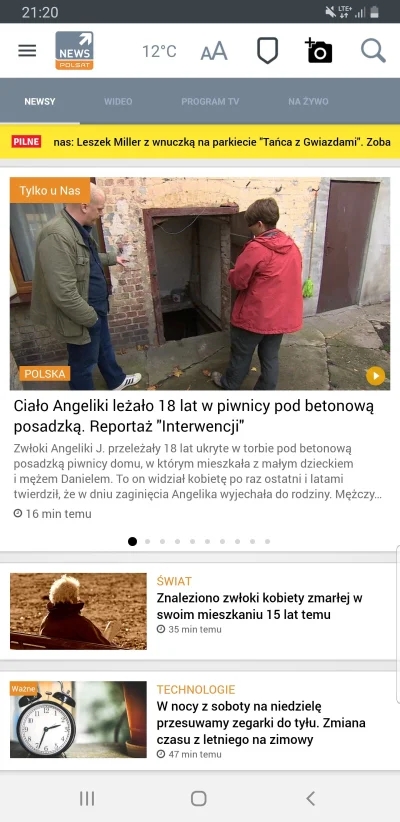 TakiTaki - To jest wg Polsatu ważna wiadomość. W aplikacji mam włączone powiadomienie...