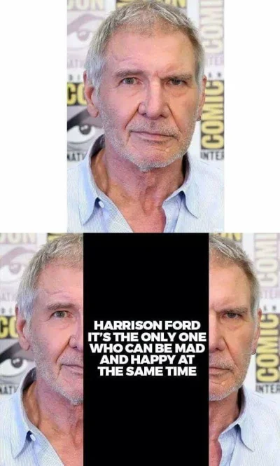 McAaron - Dej plusa jeżeli uważasz, że Harrison Ford to zajebisty aktor 

#heheszki #...