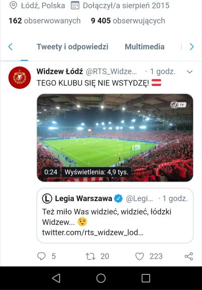 mat9 - @pwone: tak
Widzew w odpowiedzi wrzucił to