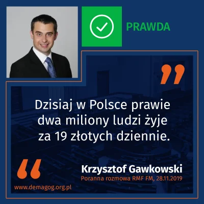 DemagogPL - @DemagogPL: Ile osób w Polsce żyje w skrajnym ubóstwie?

Sprawdzamy wyp...