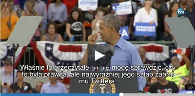 L3stko - http://www.tvn24.pl/barak-obama-krytykuje-trumpa,689856,s.html

0:47 sekun...