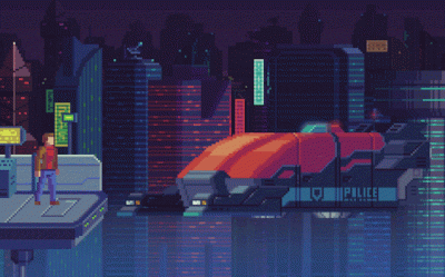 Znaczyjapanipowiemtak_Niewiem - #cyberpunk #gif #pixelart 
#