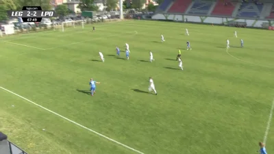 TheArrow - To co obrona młodej #legia #!$%@?ła przy trzecim golu dla #lechpoznan jest...