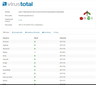 K.....2 - @Karton12: dla tych którzy się boją - tutaj macie skana z virustotal, nie w...