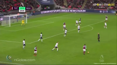 Minieri - Obiang, Tottenham - West Ham 0:1 (ʘ‿ʘ)
#golgif #mecz #bramkaroku2018