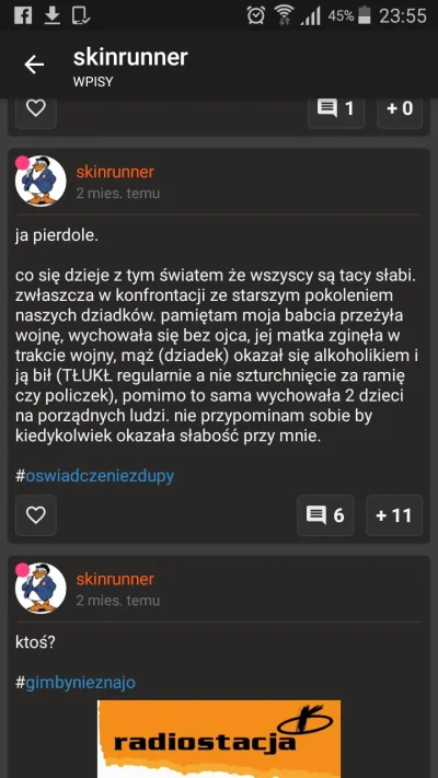 damianbeat - @skinrunner: xd 

Jeśli to nie bait to oficjalnie przyznaje Ci order naj...