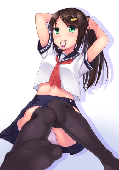Azur88 - #randomanimeshit #anime #originalcharacter #nukuko #schoolgirl #zakolanowkia...