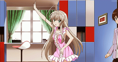 kedzior1916 - #randomanimeshit #haiyorenyarukosan #nyarlathotep #animegif