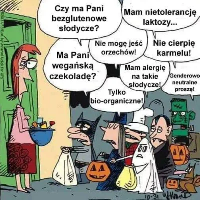 worldmaster - #halloween #humorobrazkowy #heheszki #wegetarianizm
