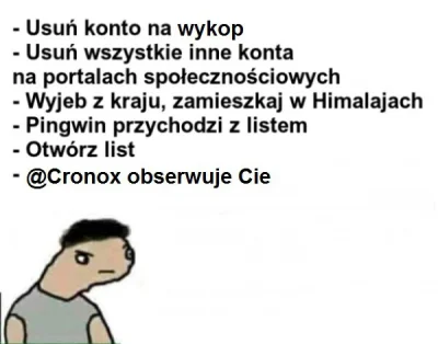 Hugenot111 - Kiedyś to był wypok... 
Teraz nawet @Cronox nie może wszystkich obserwow...