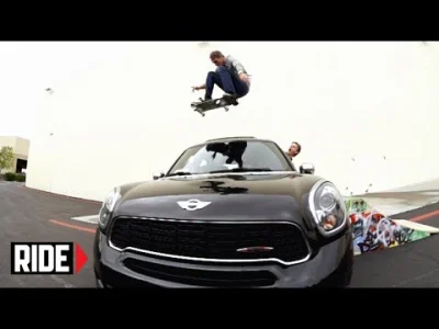 kapecvonlaczkinsen - Tony Hawk skaczący nad swoim Mini Cooperem :)

#skateboarding #t...