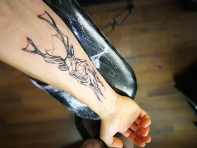 mmk91 - Pierwszy tatuaż zrobiony :D

#tattoo #tatuaze #tatuazboners