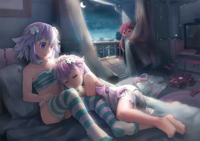 FlaszGordon - #randomanimeshit #art [ #hiperdimensionneptunia #nepgear #neptune #uzum...