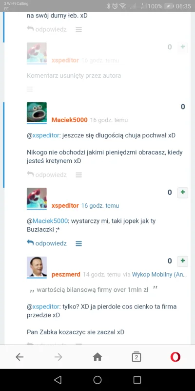 Maciek5000 - @absoladoo: tatą chyba kazał mu usunąć wpisy xD