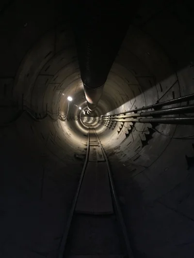 J.....I - #elonmusk #theboringcompany
Picture of The Boring Company LA tunnel taken y...