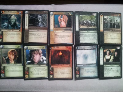 miczi92 - Witam, mam do oddania karty do Lord of the Rings TCG, kiedyś młody i głupi ...