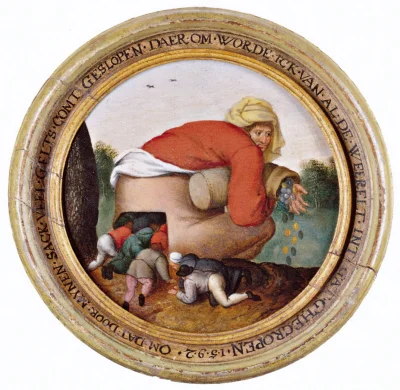 Prisztina - Pieter Breughel Młodszy "Pochlebcy"