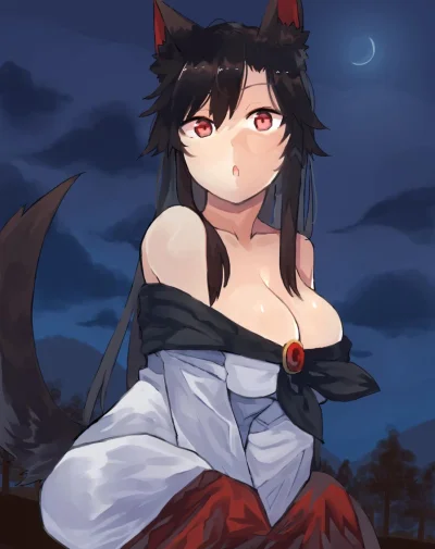 BlackReven - #randomanimeshit #kasuka #touhou #kagerouimaizumi #kemonomimi #okamimimi...