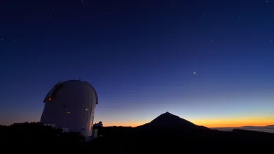 namrab - Coś z innej beczki, niż zwykle.
Wieczorne niebo nad Obserwatorium Teide na ...