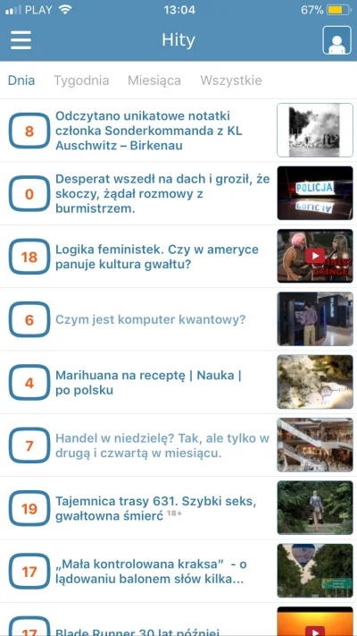 fredka09 - Co się dzieje z tym wykopkiem?
Czy tylko ja na hitach mam tak mało wykopów...