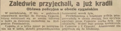 p.....4 - Dziś prawdziwych Cyganów już nie ma!
źródło: Słowo Pomorskie, 20 kwietnia ...