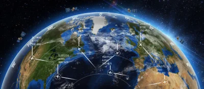 yolantarutowicz - Kilkadziesiąt satelitów z wysokości kilkuset kilometrów śledzi już ...