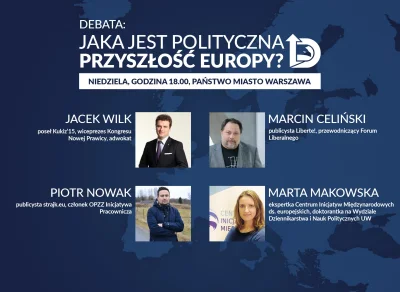 LiberalniDemokraci - Mirki, zapraszamy na naszą pierwszą debatę!

Naszymi gośćmi bę...