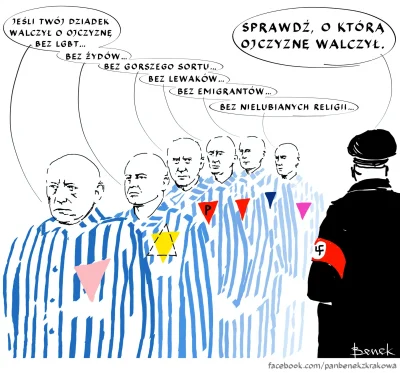 Radek41 - ! #auschwitz #lgbt #neuropa #bekazprawakow #homoseksualizm #teczowepaski #4...