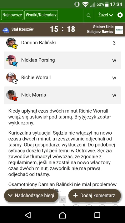 Prezes1313 - #zuzel
Co to się tam dzieje w tym Rzeszowie xD