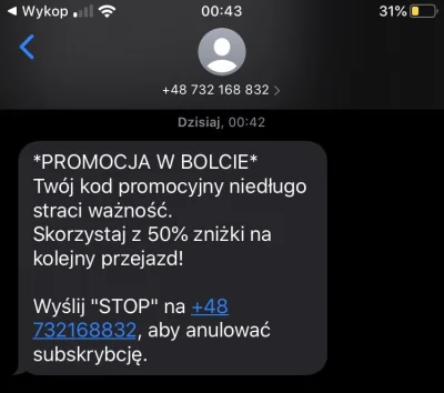 PanCopywriter_pl - Hej BOLT! Robisz to #!$%@? piszac do ludzi po nocach! #bolt #taxi