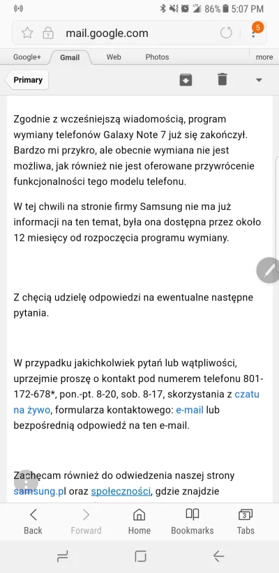 imdb - Samsung nie chce mi wymienic telefonow note7, ani przywrocic ich do zycia, mow...