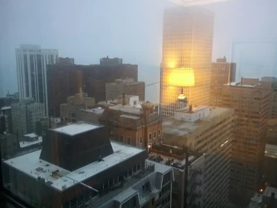 lechwalesa - Chicago z okna hotelu