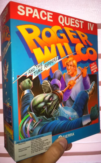 N.....K - Space Quest IV: Roger Wilco and the Time Rippers, 1991, Sierra

Wydanie p...