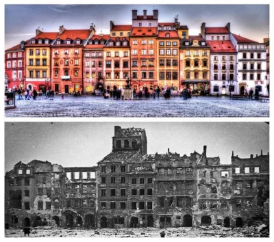 S.....n - Stare Miasto, Warszawa 

1939r./2009r.

#Warszawa #fotografia #ciekawos...