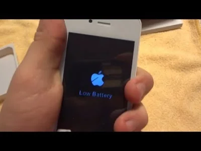 cesarz_galaktyki - iPhone 4s 32GB low battery