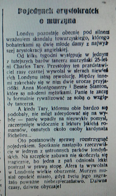 roszej - Spełnienie marzeń każdego incela ( ͡° ͜ʖ ͡°)
Gazeta z 1927 roku. 
#prasa #hi...