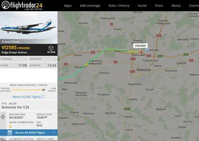 teh_m - Tymczasem nad domem...

#antonov
#samoloty
#flightradar24
#rzeszow
#jas...