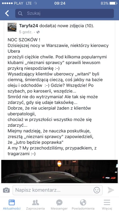 macq2309 - #uber #taxi #Warszawa #podludzie #patologiazewsi #patologiazmiasta