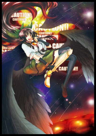 FlaszGordon - #randomanimeshit #art #aniol [ #touhou #reiujiutsuho #utsuhoreiuji ]