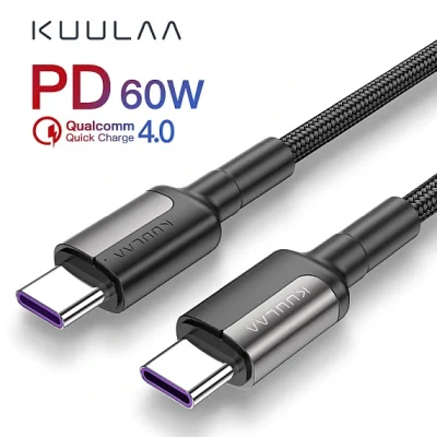 Prostozchin - >> Kabel USB Kuulaa - z dwóch stron USB typu C << od 4 zł

#aliexpres...