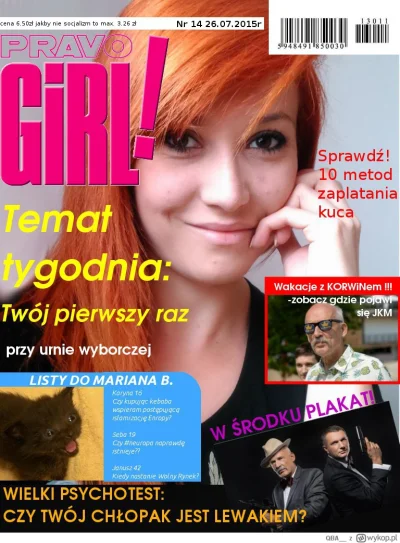 QBA__ - @rzep: Powinni to dodawać do PRAVO GIRL - tam był artykuł o 10 metodach zapla...