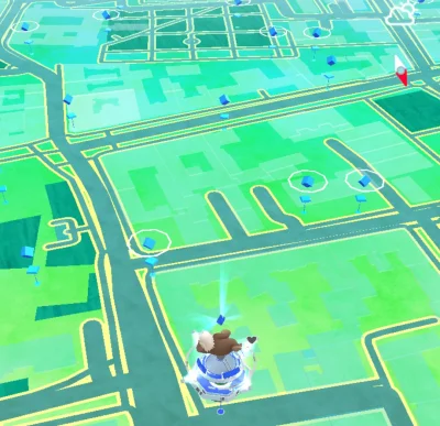 Foxterrier - Mirki co to znaczy jak pokestop ma takie białe kółko ? #pokemongo #pokem...