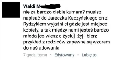 juby0001 - Pod jakim wątkiem pojawił się ten komentarz?
a) Status randomowej gimnazj...